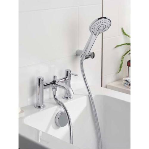 Bristan Mila Bath Shower Mixer Tap Chrome MI BSM C